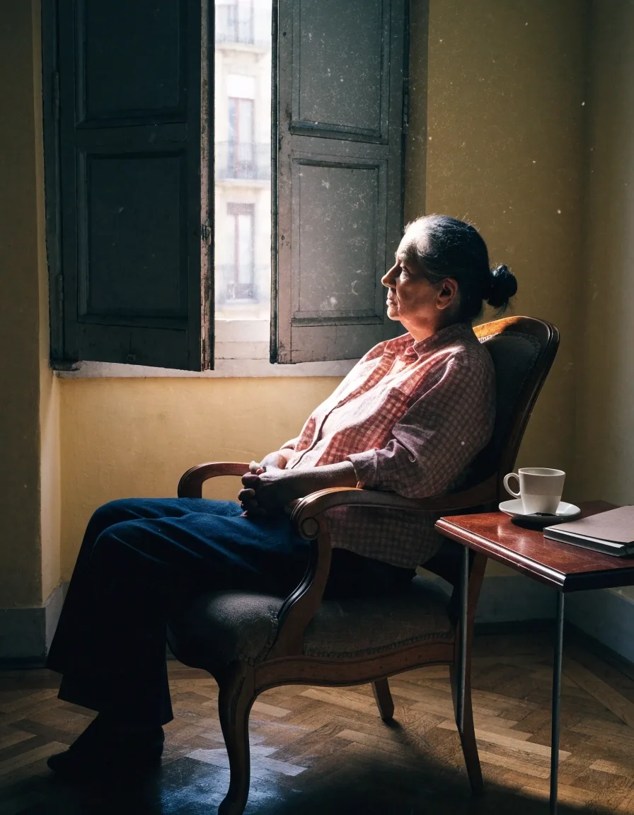 Rincón de lectura en una vivienda española, ambiente tranquilo para revisar el ahorro complementario